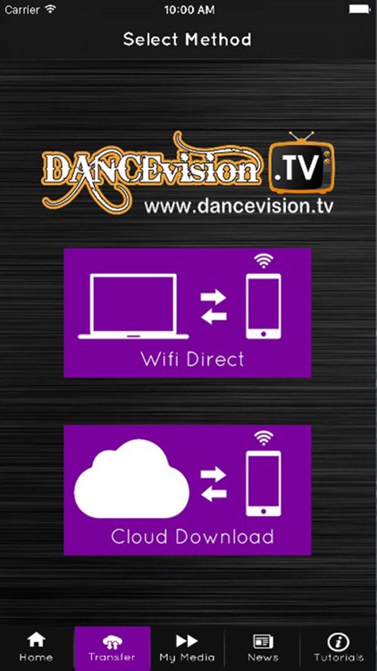 DANCEvision.tv Media Transfer