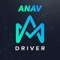 ANAV – Driver App is completely dynamic and with a single tap a driver can respond to the rider