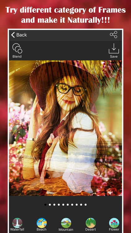 Nature Photo Blend Editor
