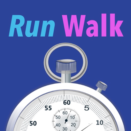 Run Walk Intervals Icon