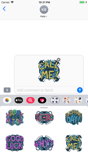 NeonMoji - Neon Stickers(圖3)-速報App