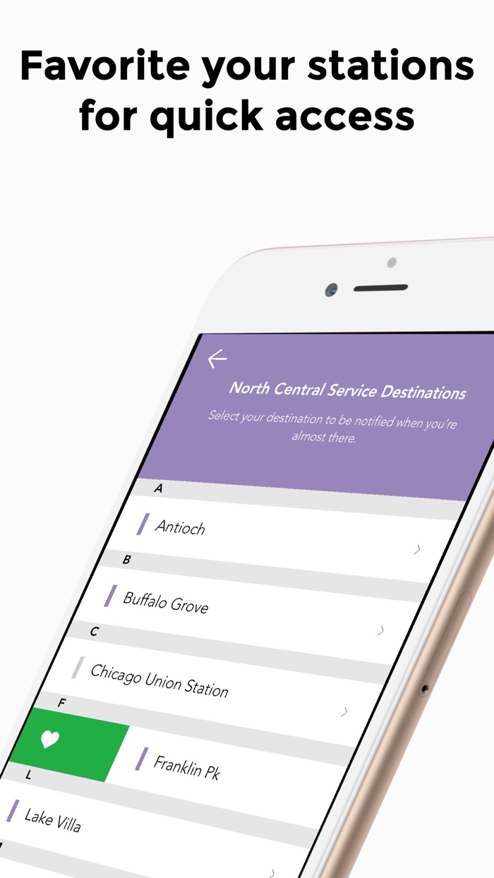 Metra Destinations - Arrive