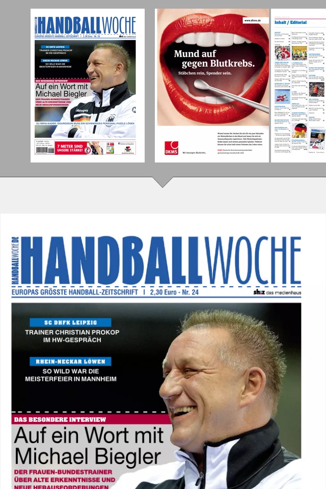 Handballwoche ePaper screenshot 2