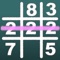 Icon Number Tic-Tac-Toe IQ Puzzle