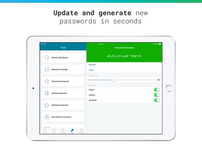dashlane password manager on
