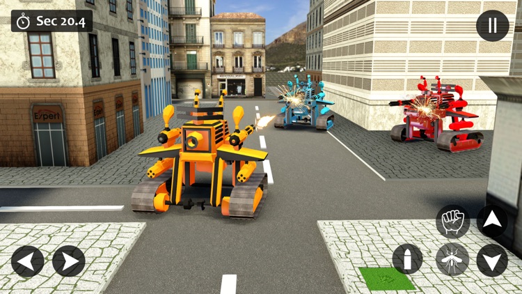 Mosquito War Robot Battle screenshot-3