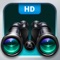 Binoculars Shooting Camera could transform your iPhone or iPad into a full screen binoculars with flashlight