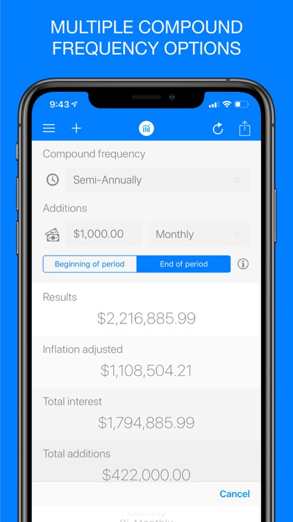 Compound Interest Calc +