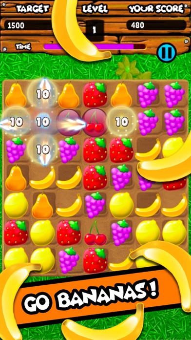 How to cancel & delete Fruity Gardens - Fruit Link from iphone & ipad 2