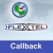 The Flextel Callback application lets you make calls at low Flextel rates using our amazing Callback service from your mobile, without the instability of VoIP based solutions