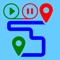 • This app is a tool that lets users record, manage, and view the device movements as tracking data localized in time and space