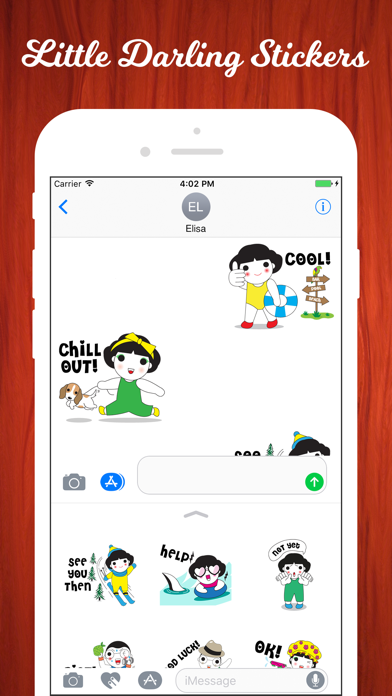Little Darling Emojis screenshot 4
