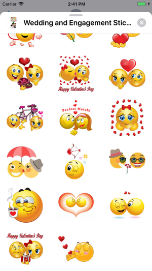 Wedding & Engagement Stickers(圖8)-速報App