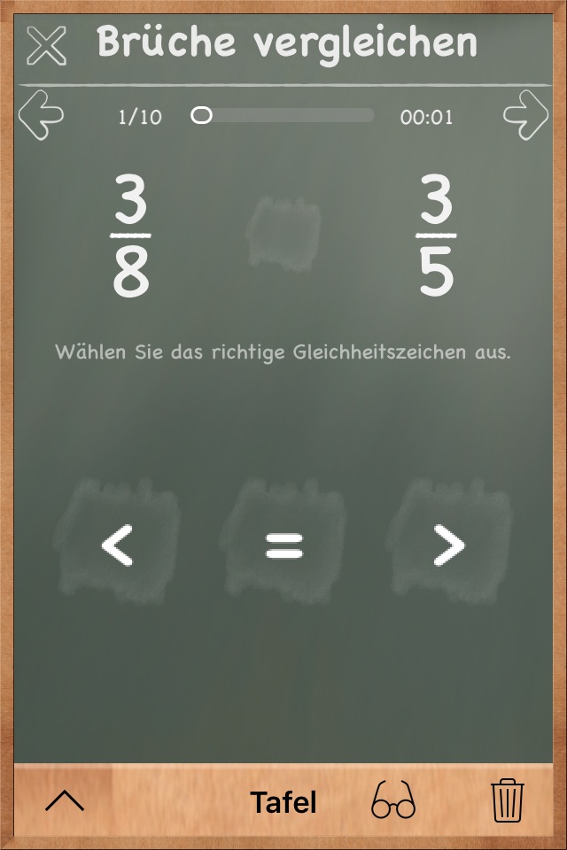 MathBoard Fractions screenshot 4