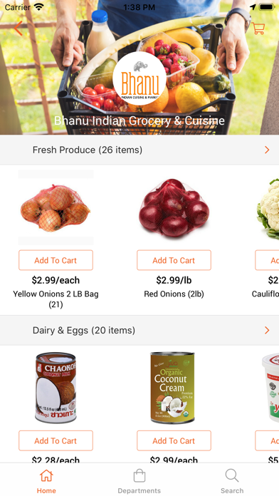 Bhanu Indian Grocery screenshot 2