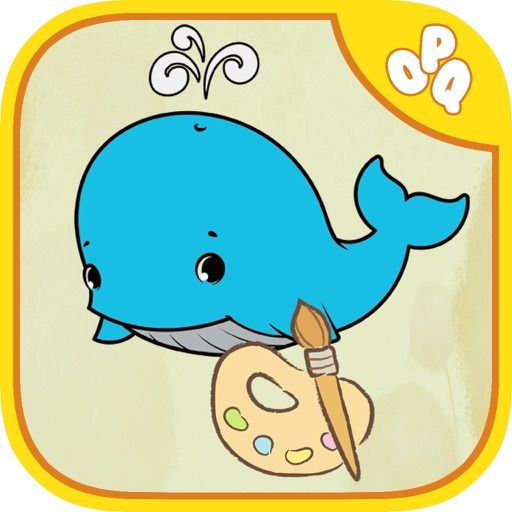 Kids Paint Coloring Icon