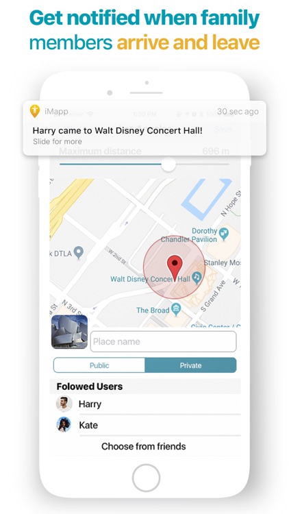 Find my Phone, Friends - iMapp screenshot-4