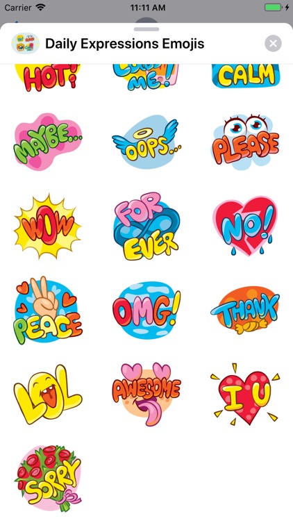 Daily Expressions Emojis screenshot-4