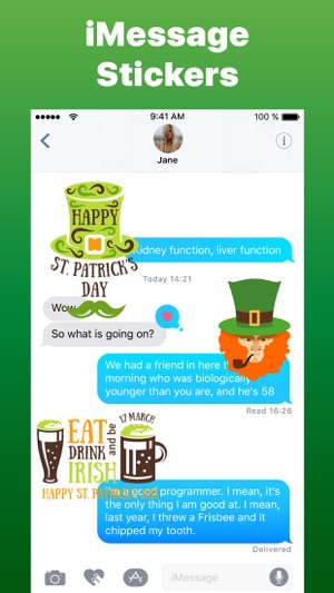 Cute St Patrick's Day Stickers(圖3)-速報App