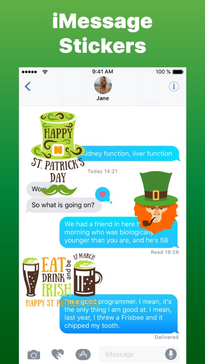 Cute St Patrick's Day Stickers