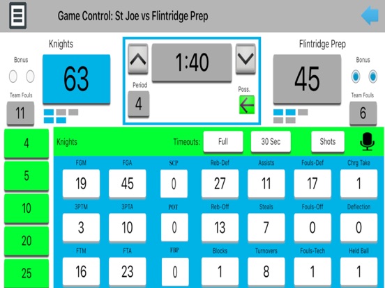 Screenshot #5 pour McStats BBall