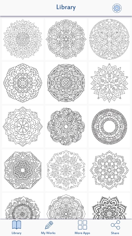 Mandala Coloring Pages Book screenshot-3