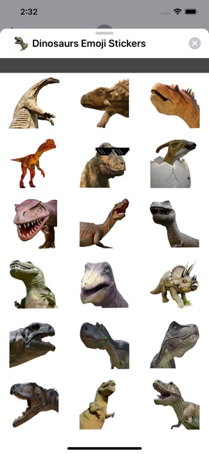 Dinosaurs Emoji Stickers(圖3)-速報App