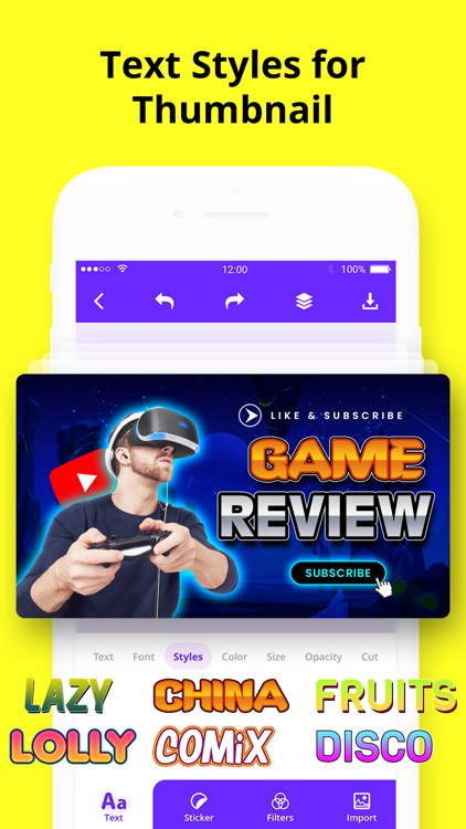Thumbnail Maker: Banner Art screenshot-4