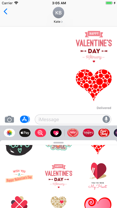 Valentines Day Stickers Pack screenshot 3