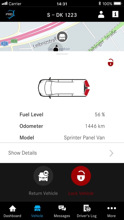 Mercedes PRO connect app screenshot-4
