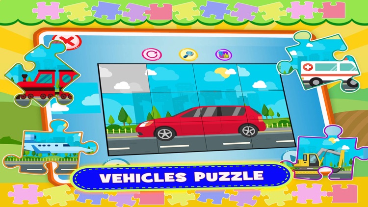 Learn Jigsaw Puzzle Kids Games