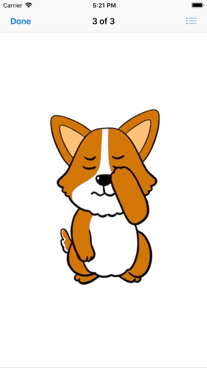Royal Corgis Emoji Stickers screenshot-4