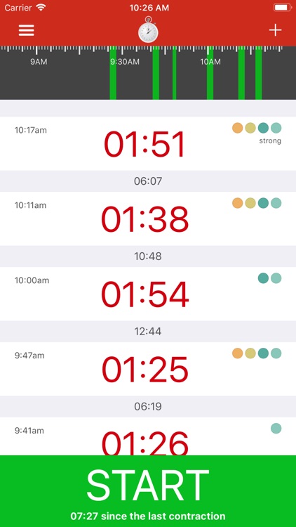 Contraction Timer - Time labor