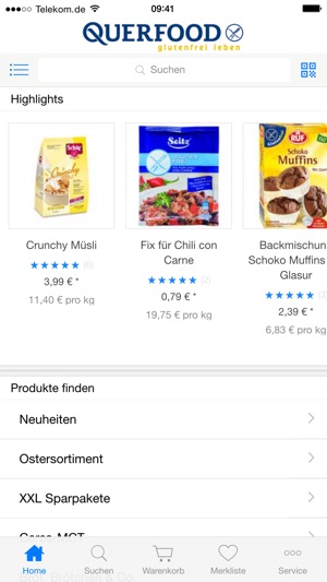 QUERFOOD - glutenfrei leben(圖1)-速報App