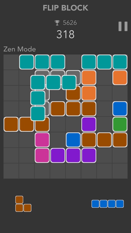 Flip Block - Square Cube Blast screenshot-3