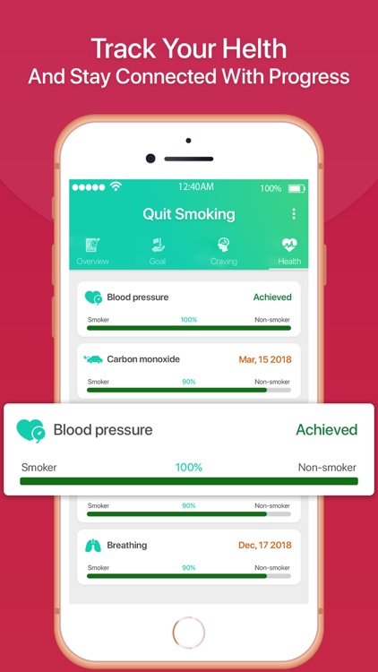 Quit Smoking Tracker screenshot-3