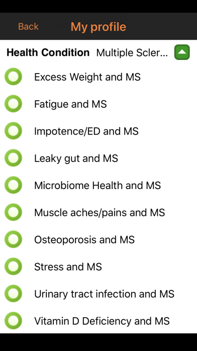 Multiple Sclerosis (MS) screenshot 3