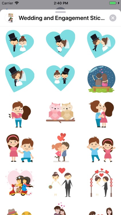 Wedding & Engagement Stickers screenshot-4