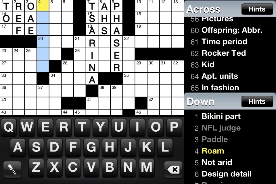 Crossword Light screenshot 2