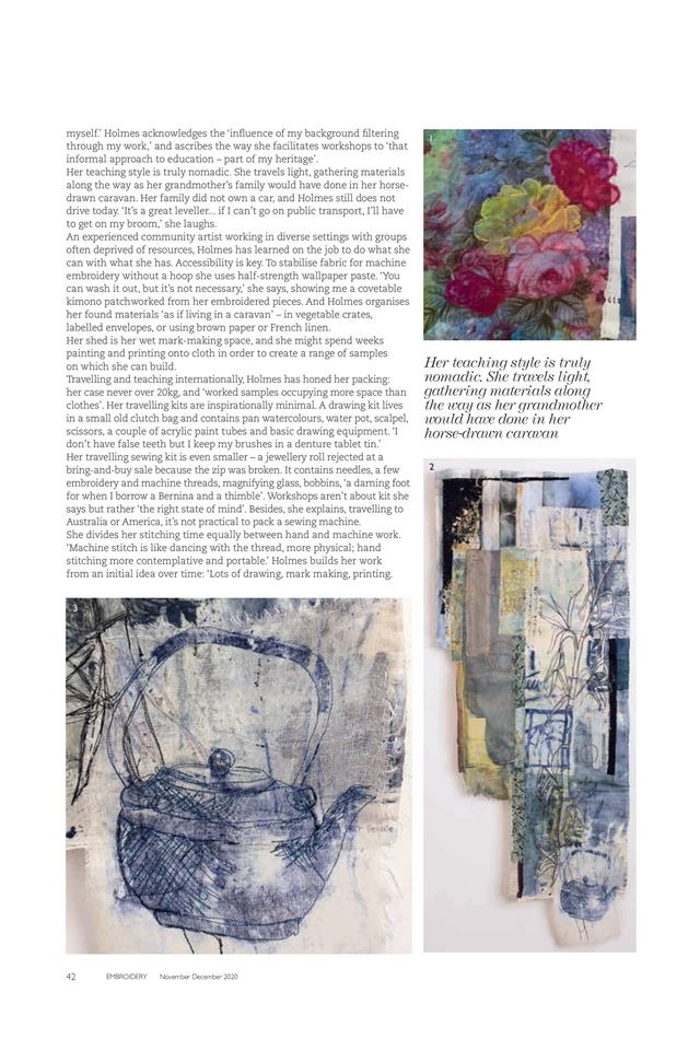 Embroidery Magazine. screenshot 4