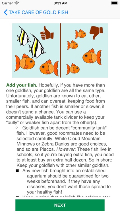 Take Care Of Gold Fish screenshot-5