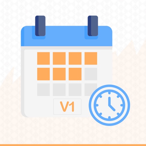 V1 Class Schedule Timetable Icon