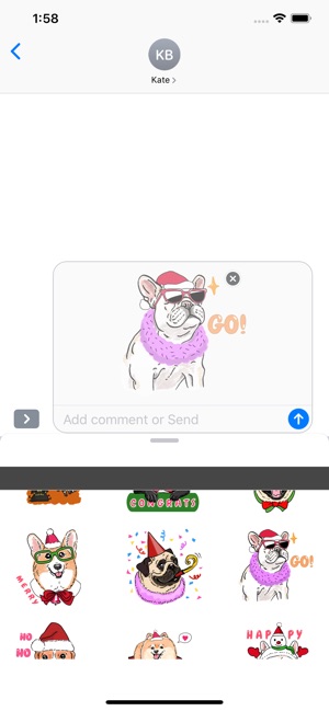 Dog Emoji Sticker(圖5)-速報App