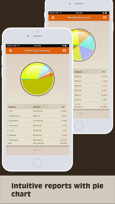 Debts Monitor Pro screenshot1