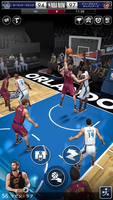 NBA NOW：モバイルバスケットボールゲーム screenshot1