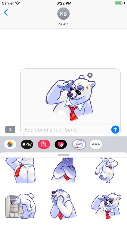 Ice Bear Stickers Pack screenshot-7