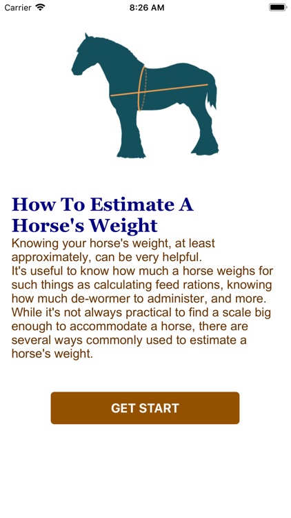 Horse Weight Estimation