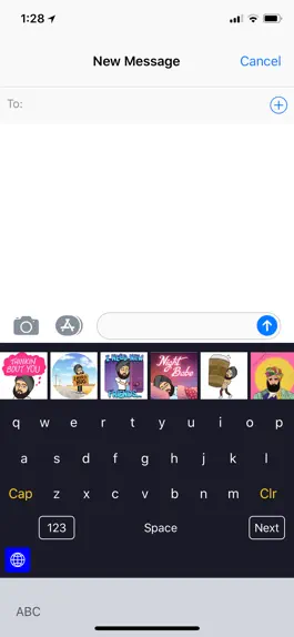Game screenshot BollyMoji - keyboard & emojis apk