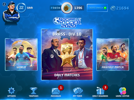 Sociable Soccer '21 Screenshots