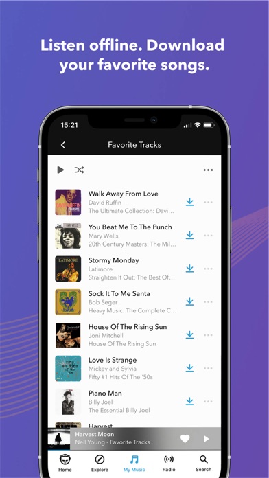 Napster - Top Music & Radio Screenshot